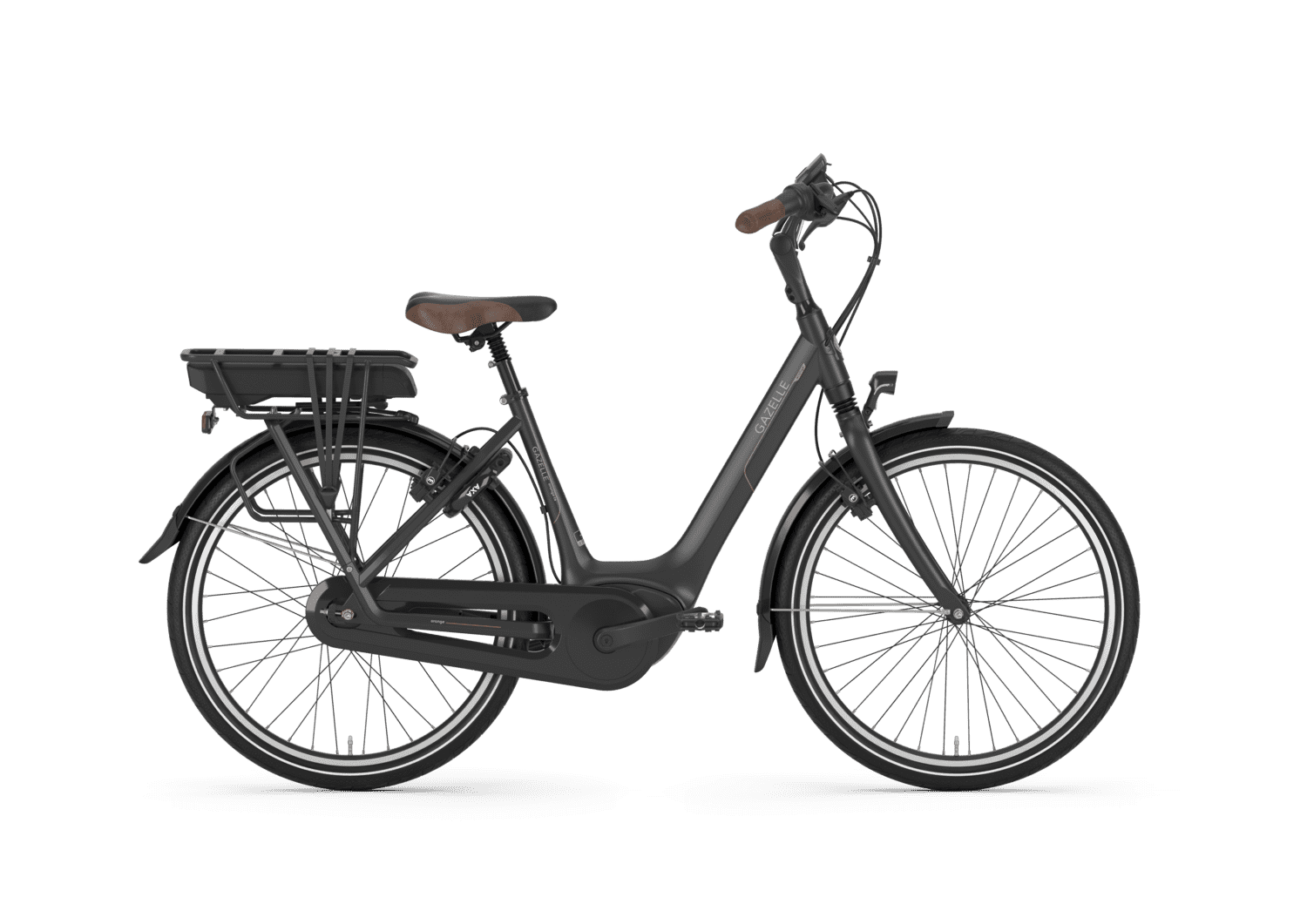 Ewell Antecedent Uiterlijk Elektrische fietsen : Gazelle Orange C8 HMB